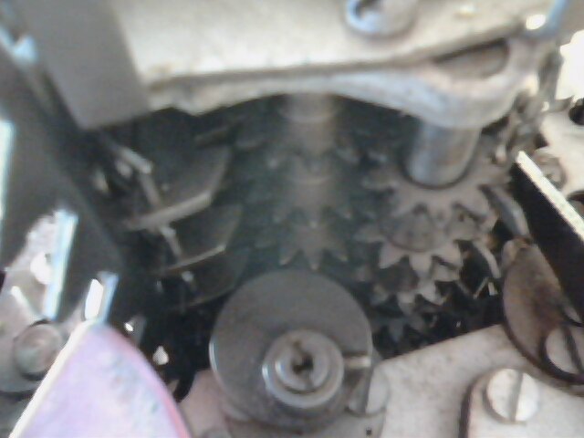 Vačka pro odpojení mechanismu po jedné otáčce