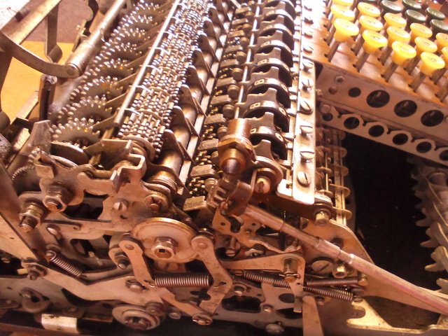 Marchant Silent Speed ACT 10M, vnitřek