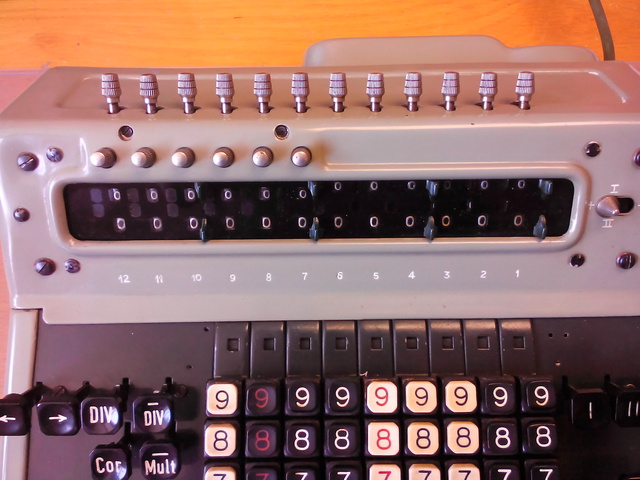 Detail multiplikativního registru